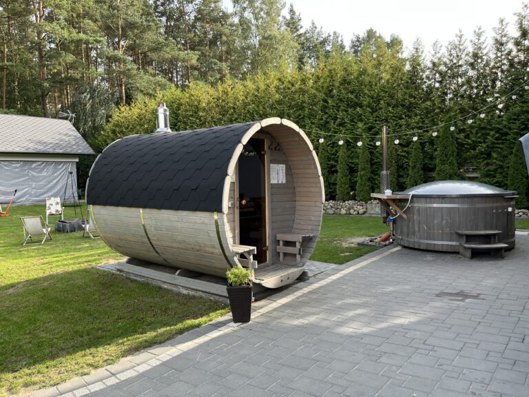 Leśny zakątek bania i sauna